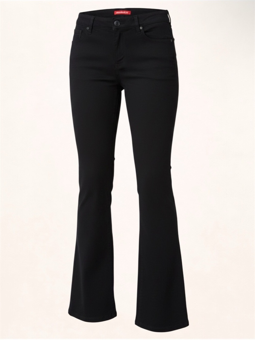 Unionbay Heather Bootcut Stretch Jeans Black Low Rise Juniors 15